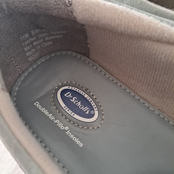 3 FOR 12 SALE Dr Scholls Side Zip Loafer Size 11 W Gray DoubleAir-Pillo Insoles - Picture 5 of 5